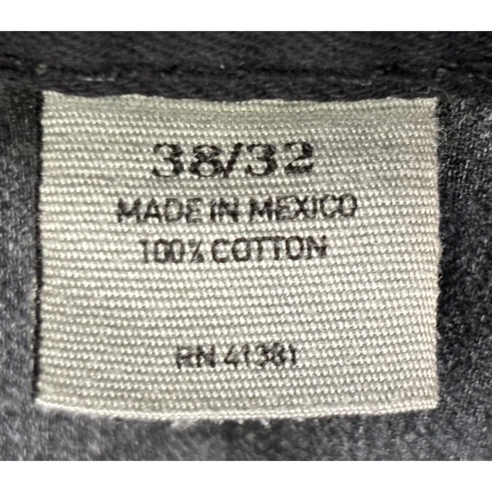 Polo Ralph Lauren Jeans 38x32‎ Hudson Black R26SD40 Classic Fit Denim Pants